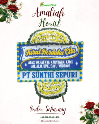 Papan Bunga Duka di Lubuk Linggau