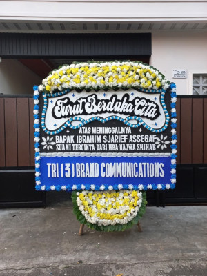 Papan Bunga Duka di Lubuk Linggau